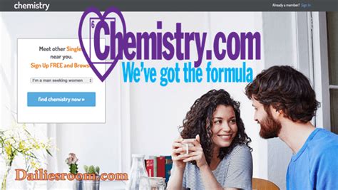 Chemistry dating site login